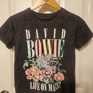 Wonder Nation David Bowie Life on Mars? Graphic T-Shirt Size M (7-8) Child Size